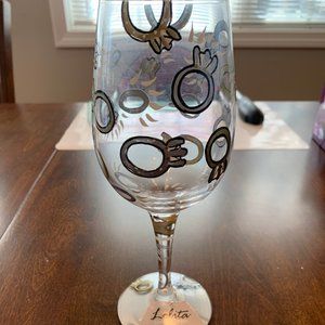 Lolita Wedding Toast Wine Glass